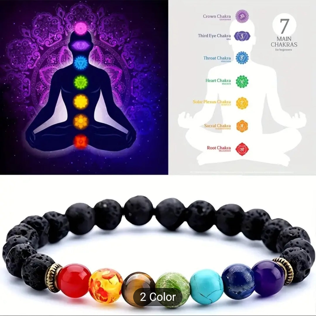 Black Chakra Bracelet