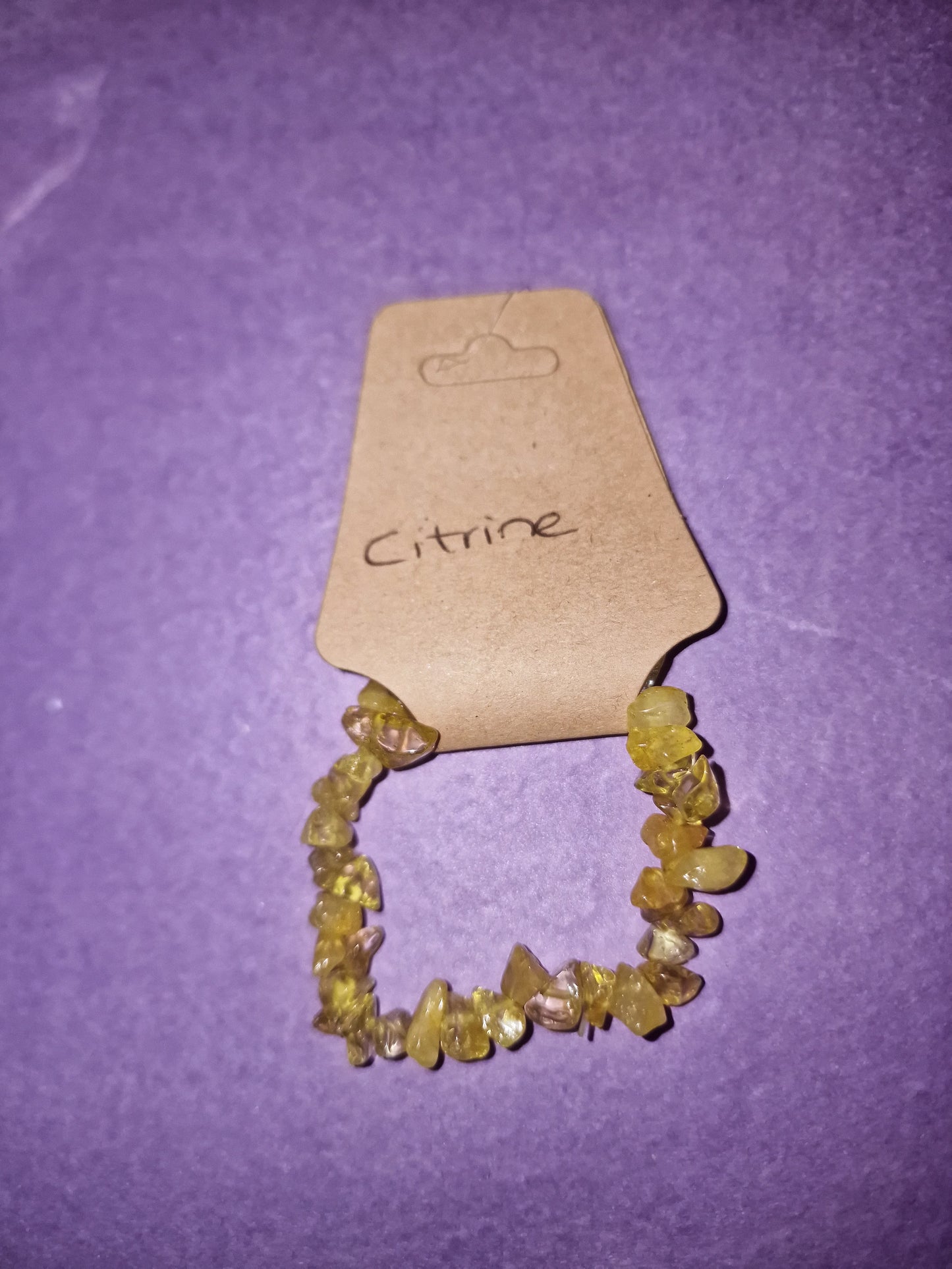 Citrine Crystal Bracelet