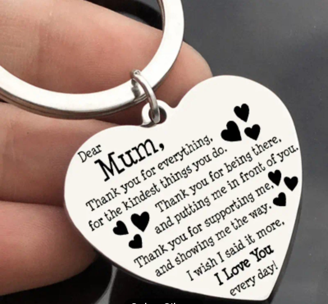 Mum Keyring