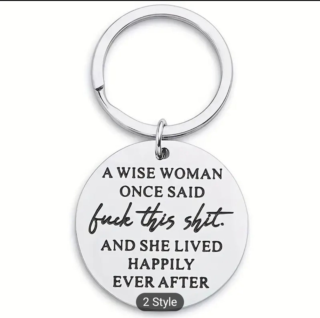 Wise Woman Keyring *explicit*