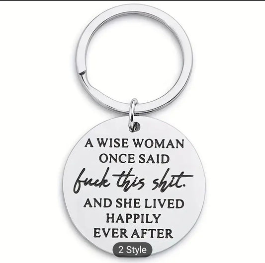 Wise Woman Keyring *explicit*