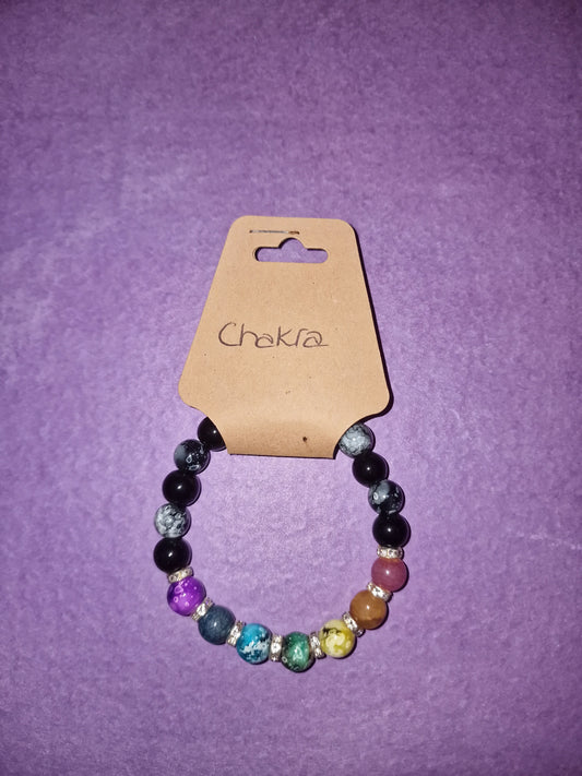 Chakra Bracelet (black)