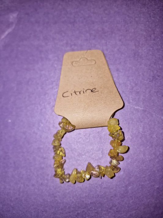 Citrine Crystal Bracelet