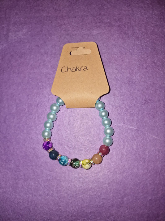 Chakra Bracelet (baby blue)