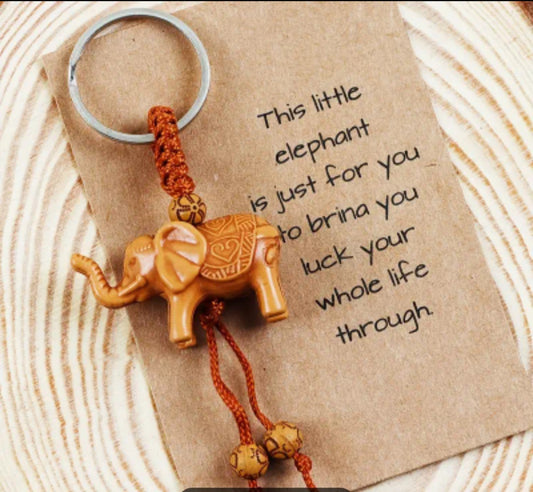 Elephant Keyring