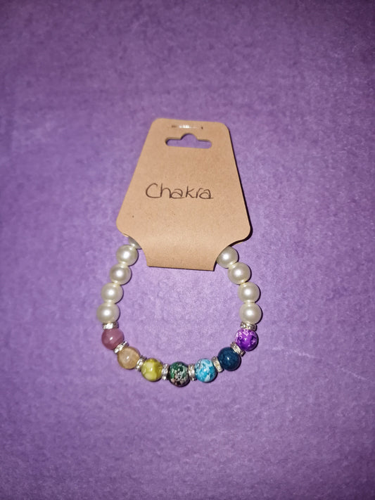 Chakra Braclet (cream)