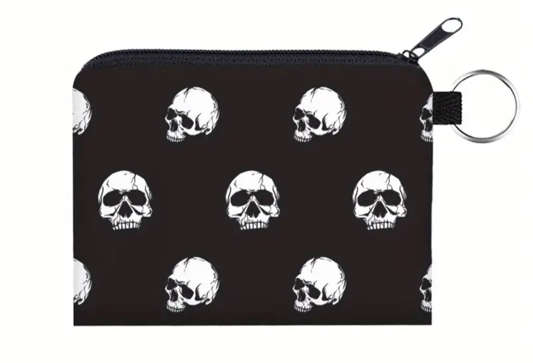 Skull Purse Keyring