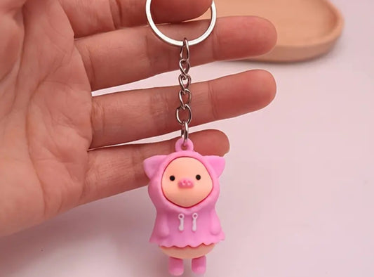 Pig Keyring