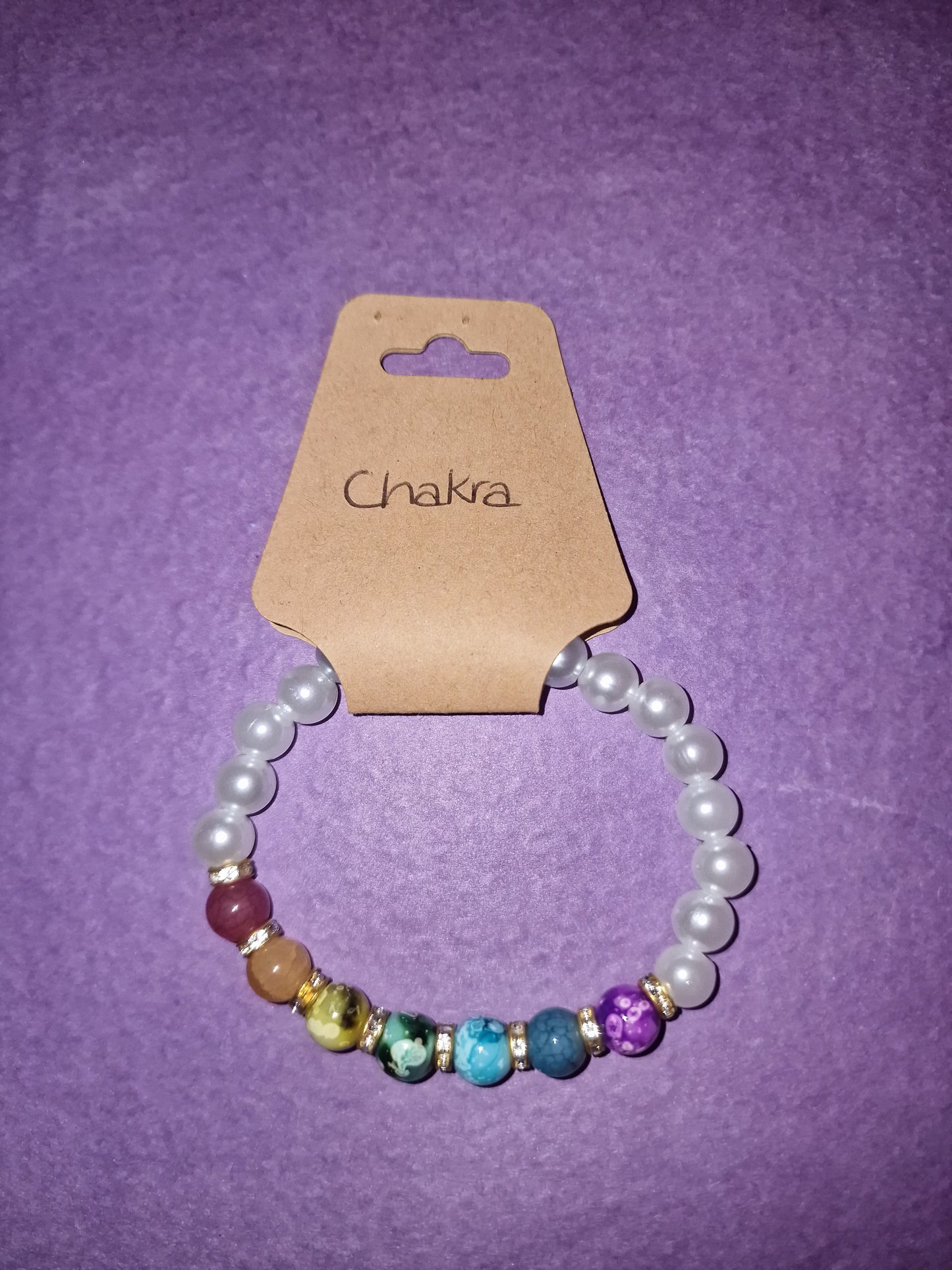 Chakra Bracelet (white)